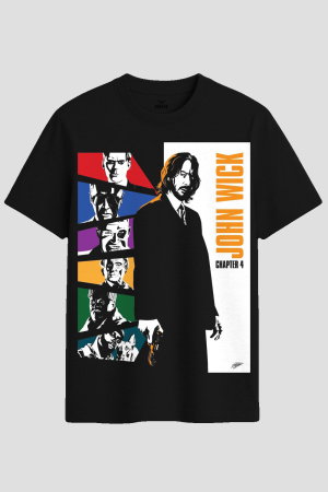John Wick Chapter 4 Action Movie Graphic T-Shirt