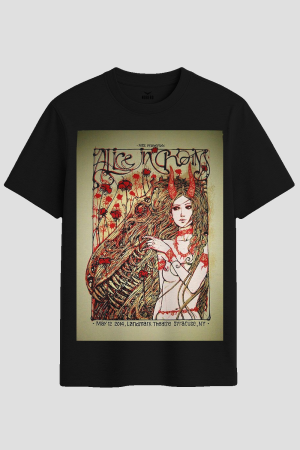 Alice In Chains Vintage Concert Poster Graphic T-Shirt