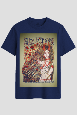 Vintage Alice In Chains Concert Poster Graphic T-Shirt