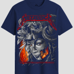 Metallica Heavy Metal Skull Graphic T-Shirt