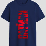 Official The Batman Distressed Typography Graphic T-Shirt