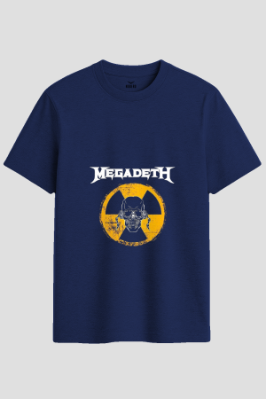 Megadeth Vic Rattlehead Graphic Heavy Metal T-Shirt