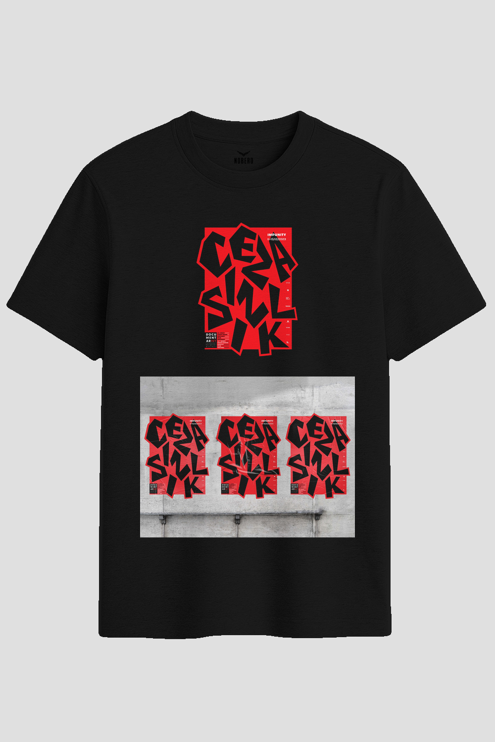 Urban Poster Art Typography Graphic T-Shirt