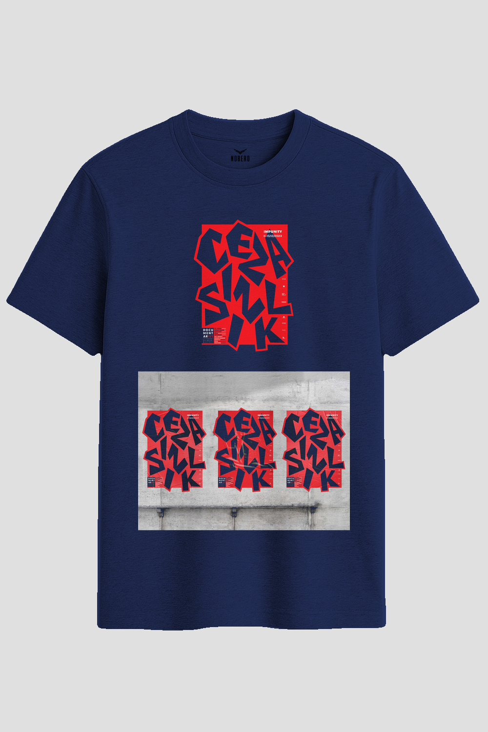 Urban Typography Poster Streetwear Graphic T-Shirt