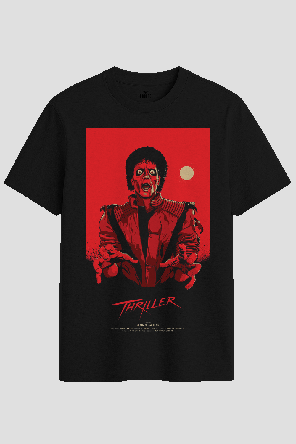Vintage 80s Pop Horror Thriller Graphic T-Shirt