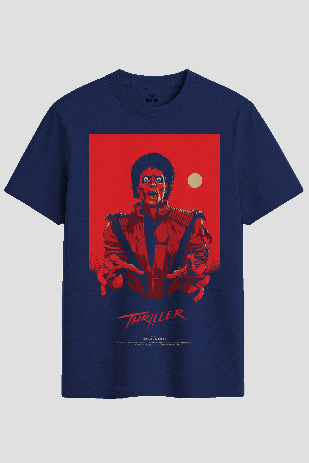 Retro Thriller Werecat Horror Graphic T-Shirt