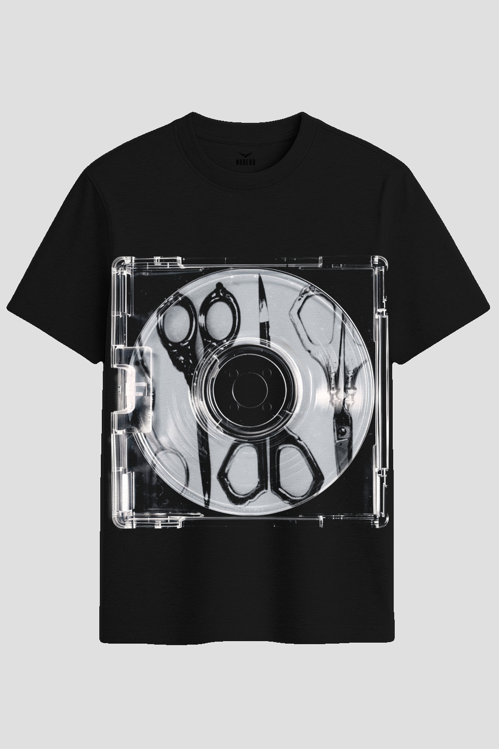 Scissors CD Jewel Case Graphic T-Shirt