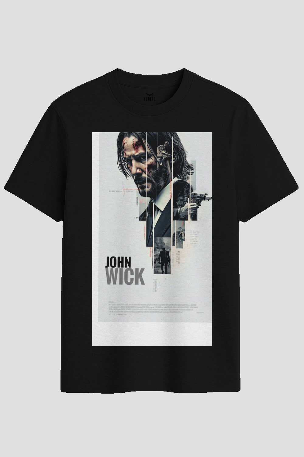 John Wick Movie Poster Graphic T-Shirt