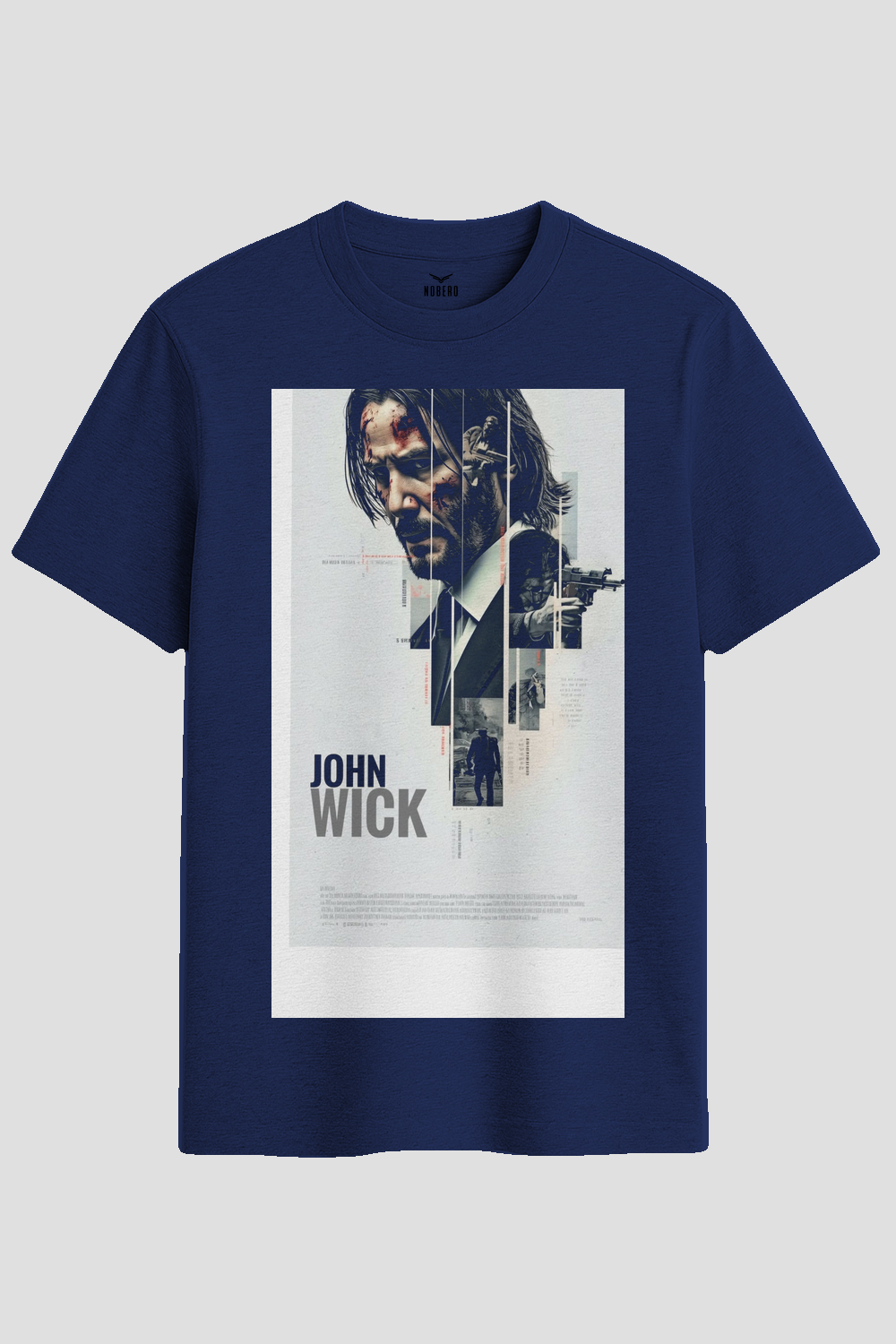 John Wick Action Movie Poster Graphic T-Shirt