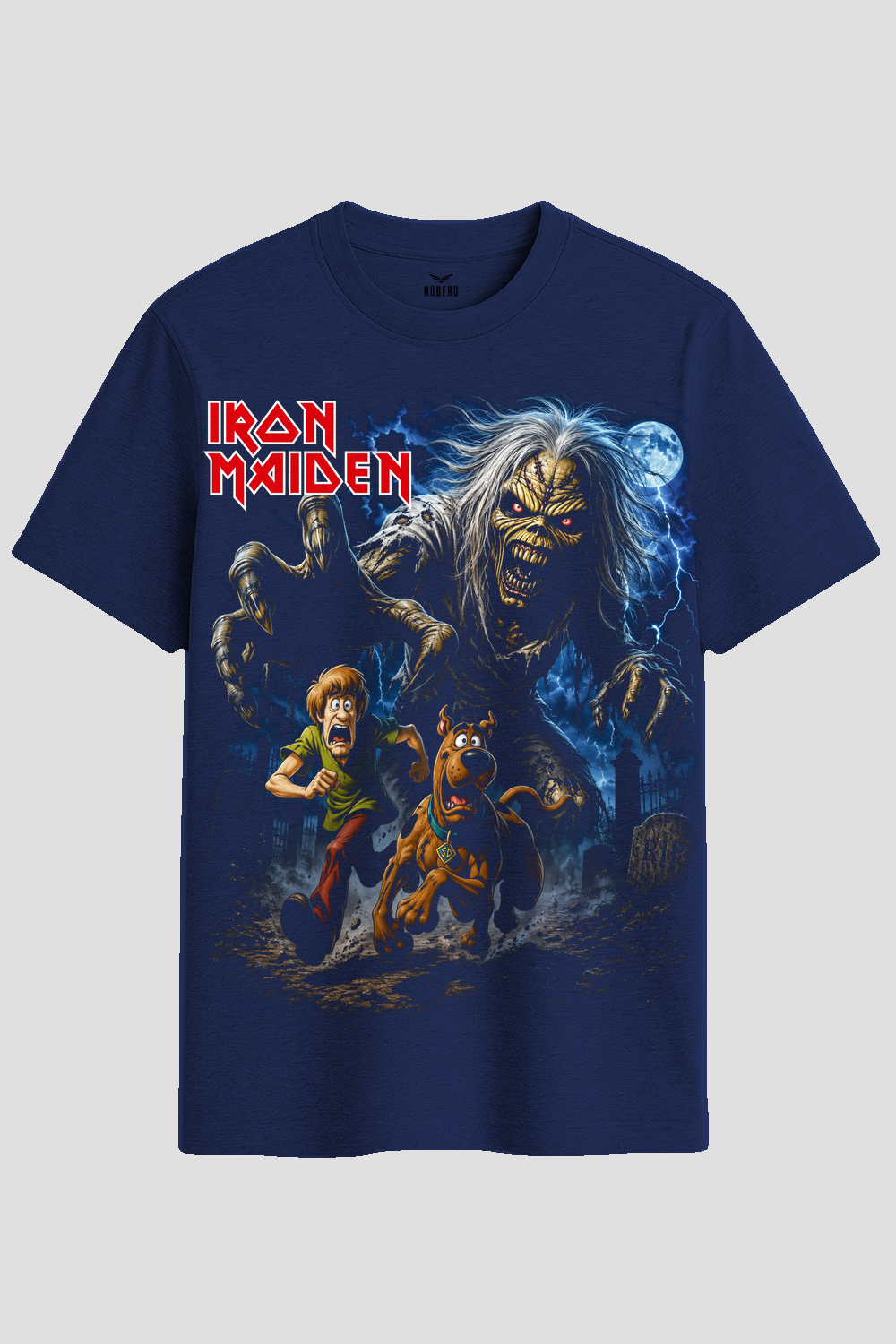 Heavy Metal Mystery Mashup Graphic T-Shirt