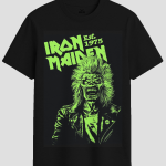 Iron Maiden Eddie Vintage Heavy Metal Graphic T-Shirt