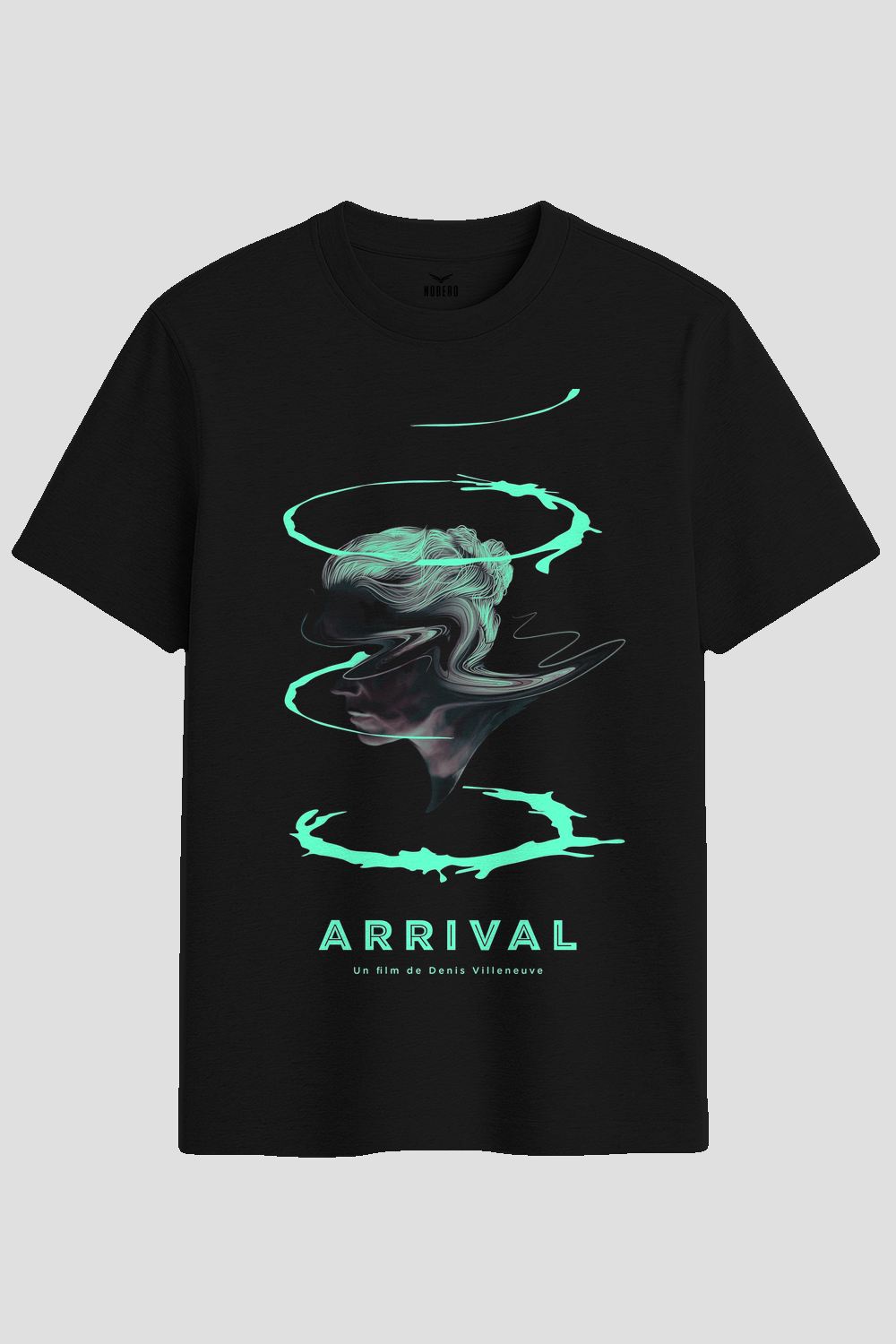 Arrival Denis Villeneuve Sci-Fi Film Graphic T-Shirt