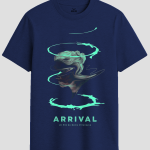 Arrival Sci-Fi Film Tribute Graphic T-Shirt