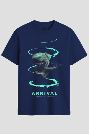 Arrival Sci-Fi Film Tribute Graphic T-Shirt