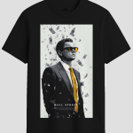 Wall Street Hustle Graphic T-Shirt