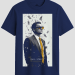 The Wolf of Wall Street Hustle Graphic T-Shirt