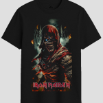 Iron Maiden Eddie Dark Fantasy Graphic T-Shirt