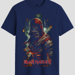 Iron Maiden Eddie Graphic Heavy Metal T-Shirt