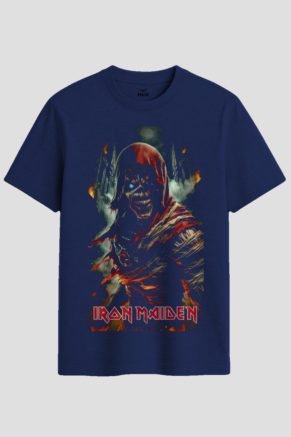 Iron Maiden Eddie Graphic Heavy Metal T-Shirt