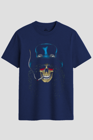 Rockstar Skull Graphic T-Shirt
