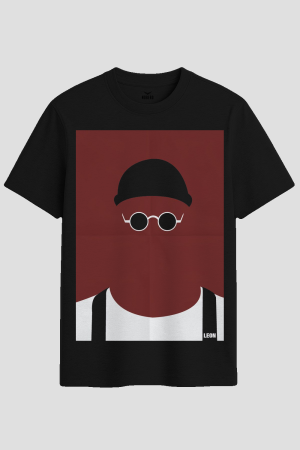 Minimalist Leon The Professional Graphic T-Shirt