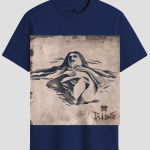 Vintage Siren Tattoo Sketch Graphic T-Shirt