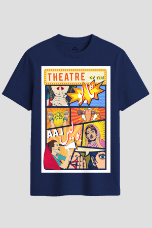 Vintage Comic Pop Art Graphic T-Shirt
