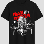 Iron Maiden Eddie Vintage Heavy Metal Graphic T-Shirt