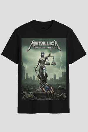 Metallica And Justice For All Graphic T-Shirt