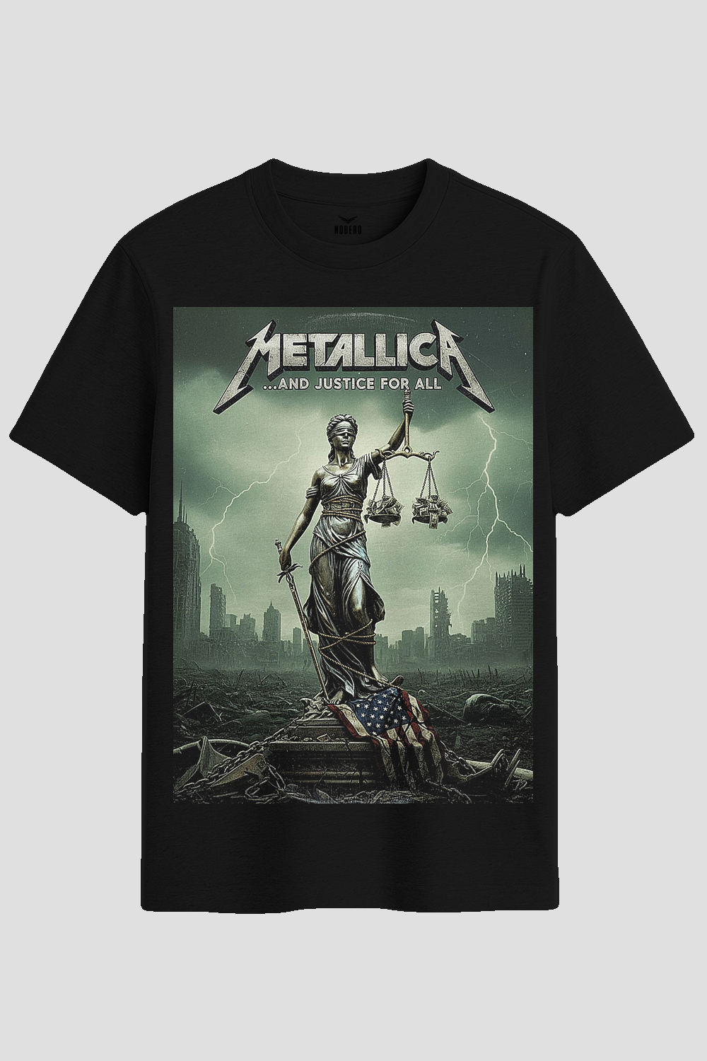 Metallica And Justice For All Graphic T-Shirt