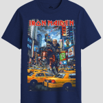 Iron Maiden Eddie Times Square Graphic T-Shirt
