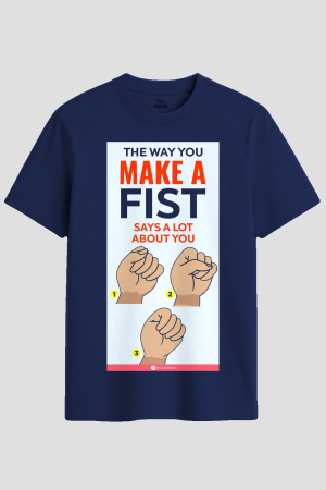 Personality Quiz Fist Infographic Graphic T-Shirt