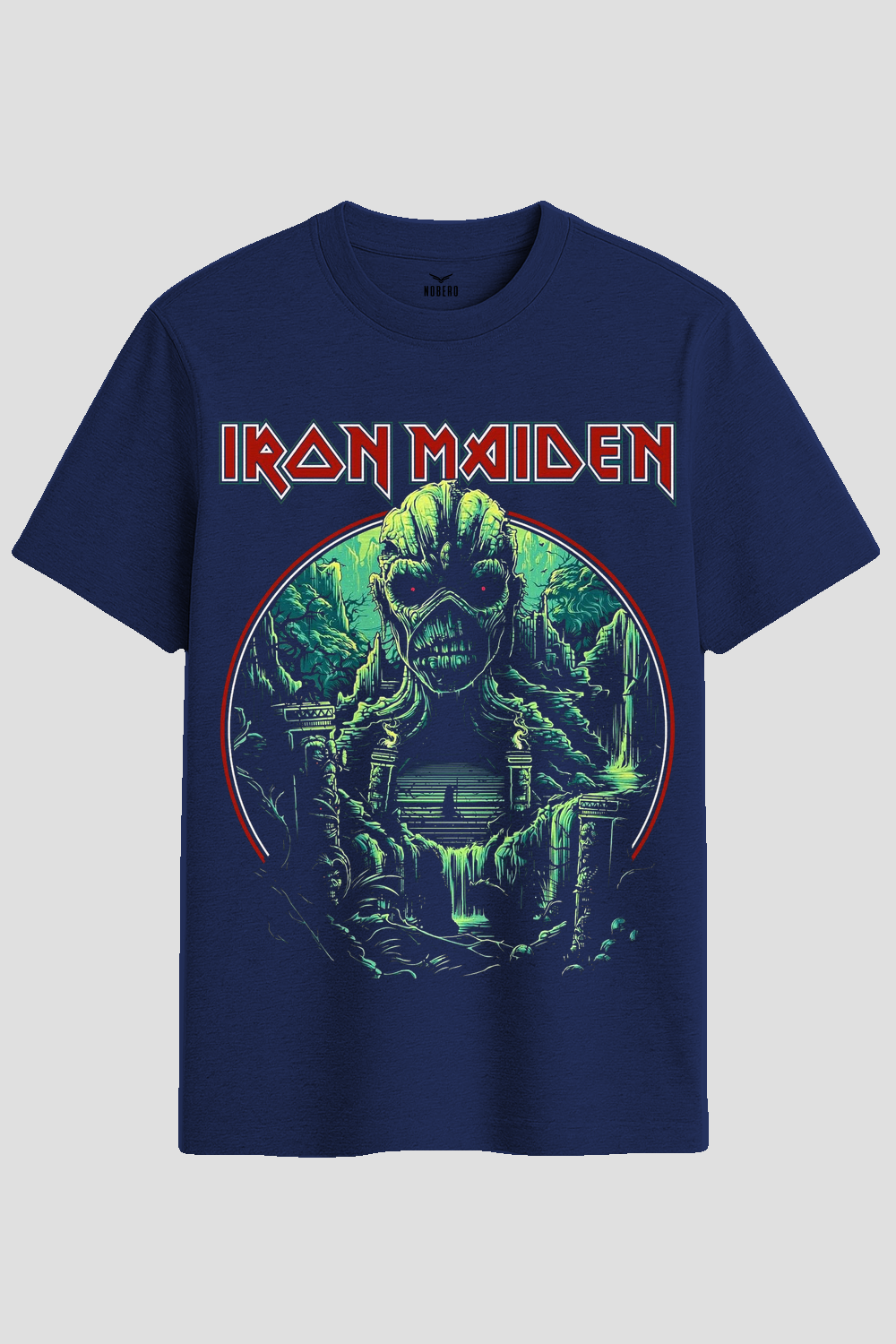 Iron Maiden Ancient Ruins Eddie Graphic T-Shirt