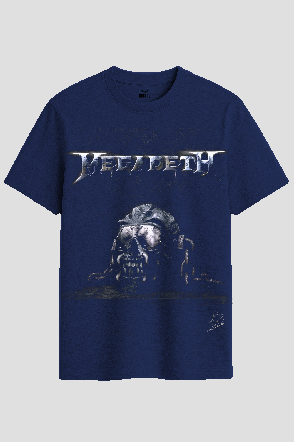 Megadeth Vic Rattlehead Heavy Metal Graphic T-Shirt