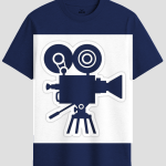 Vintage Film Camera Graphic T-Shirt