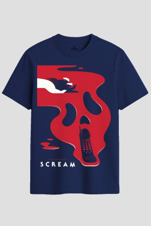 Retro Scream Horror Movie Graphic T-Shirt