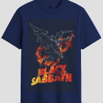 Black Sabbath Fiery Demon Graphic T-Shirt