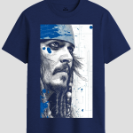 Pirate Captain Graphic Print T-Shirt