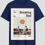 Retro Breaking Bad Desert Poster Graphic T-Shirt