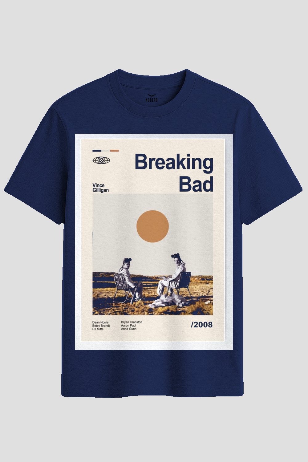Retro Breaking Bad Desert Poster Graphic T-Shirt