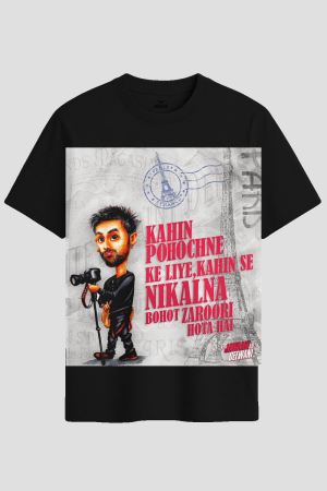 Bunny YJHD Wanderlust Dialogue Graphic T-Shirt