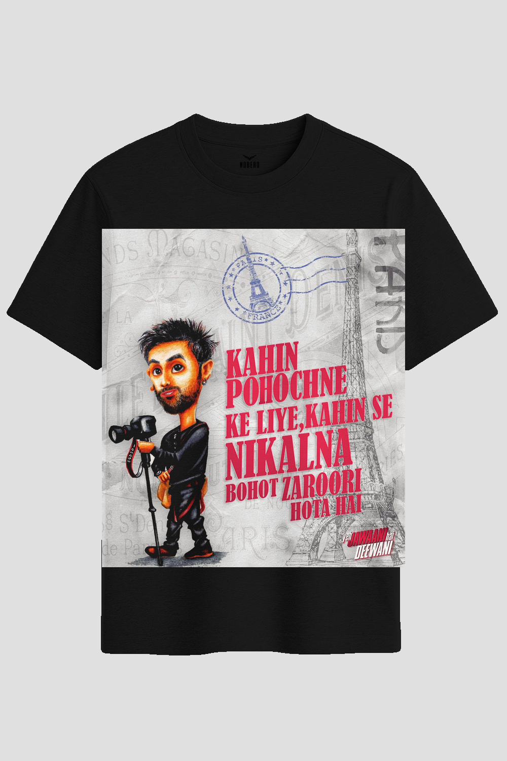 Bunny YJHD Wanderlust Dialogue Graphic T-Shirt