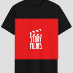 Story Films Cinema Clapperboard Graphic T-Shirt