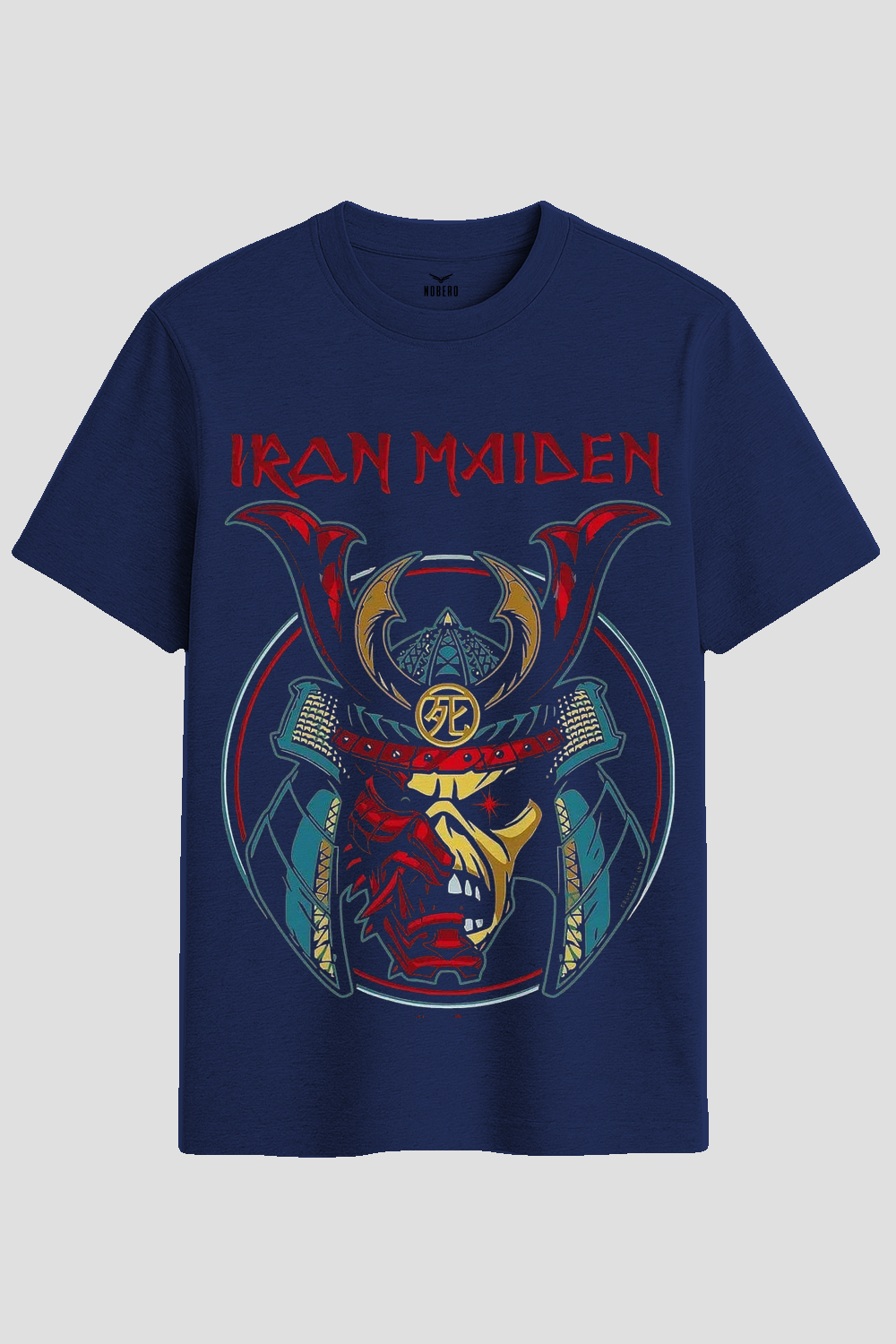 Iron Maiden Samurai Eddie Heavy Metal Graphic T-Shirt