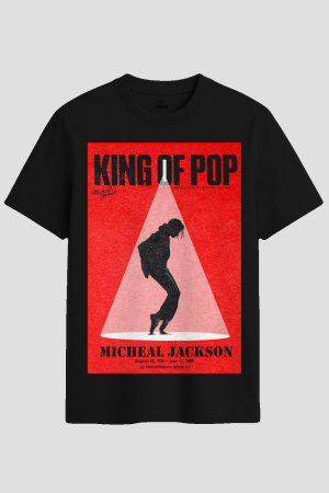 King of Pop Spotlight Vintage Graphic T-Shirt