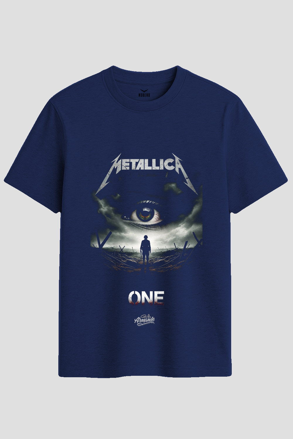 Metallica One Soldier Tribute Graphic T-Shirt