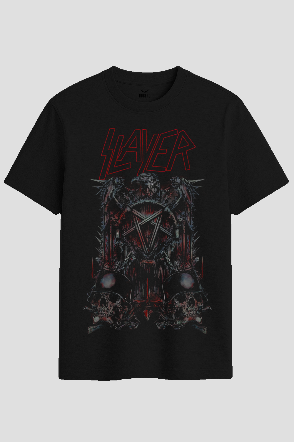 Slayer Eagle Pentagram Thrash Metal Graphic T-Shirt