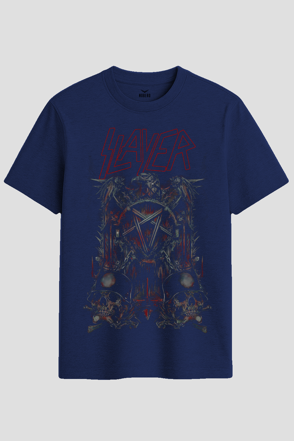 Slayer Thrash Metal Eagle Graphic T-Shirt
