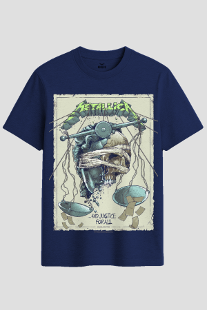 Metallica And Justice For All Vintage Graphic T-Shirt