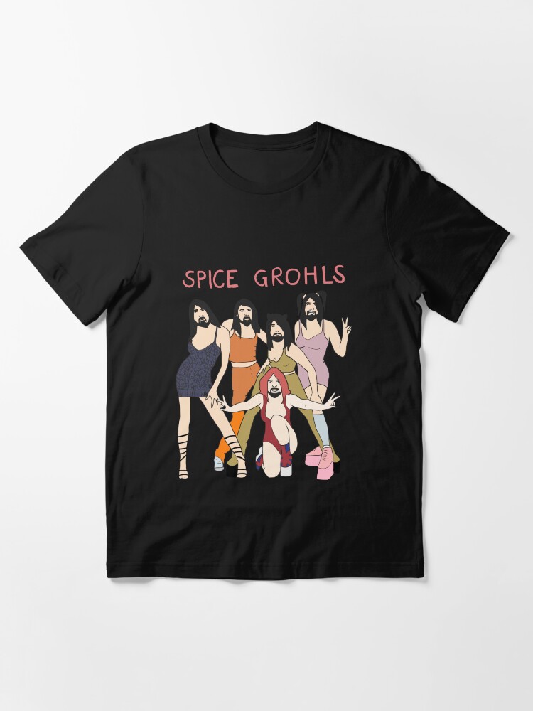 Spice Grohls Funny Music Mashup Graphic T-Shirt